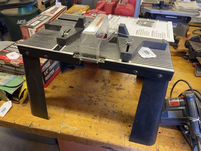 Craftsman Foldable Router Table Craftsman Router Table - Apexx Auctions