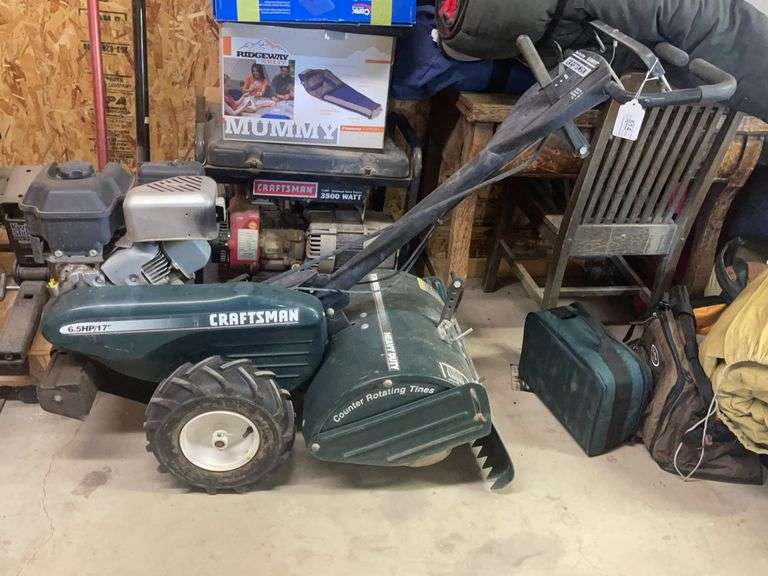 Craftsman 17” Rear-Tine Tiller