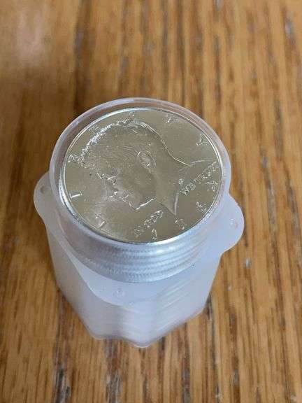 Roll of 1964 Silver Kennedy Half Dollars