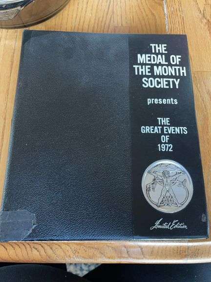 1972 Medal of the Month Book