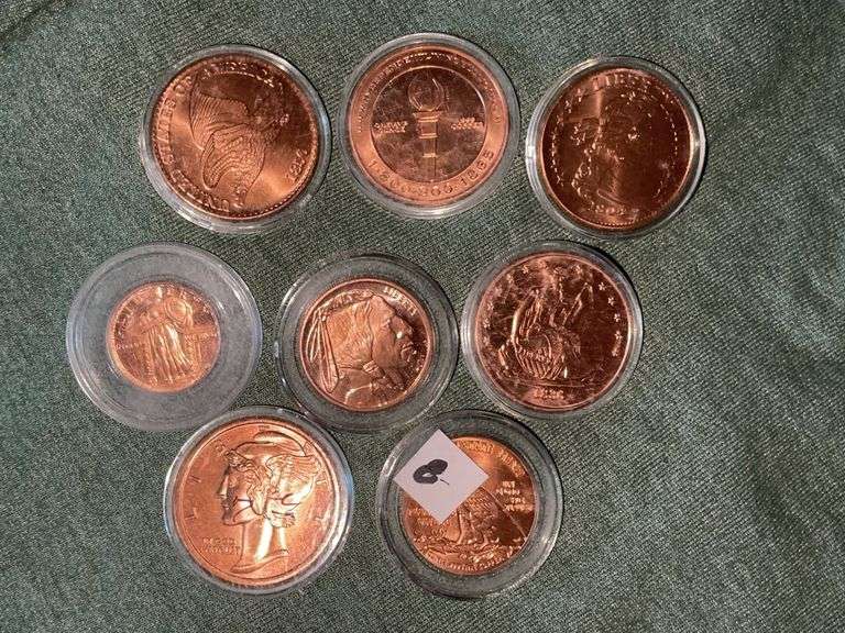 Eight Copper Coins