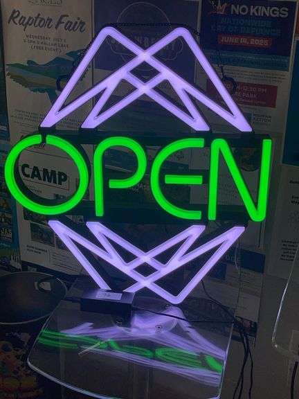 LED “Open” Sign