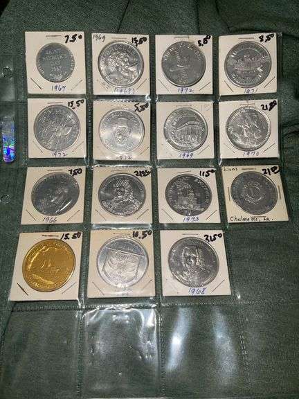 Vintage Tokens and Medallions
