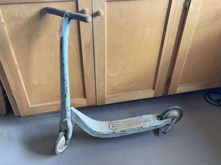 Antique Kick Scooter - Has Been Repaired
