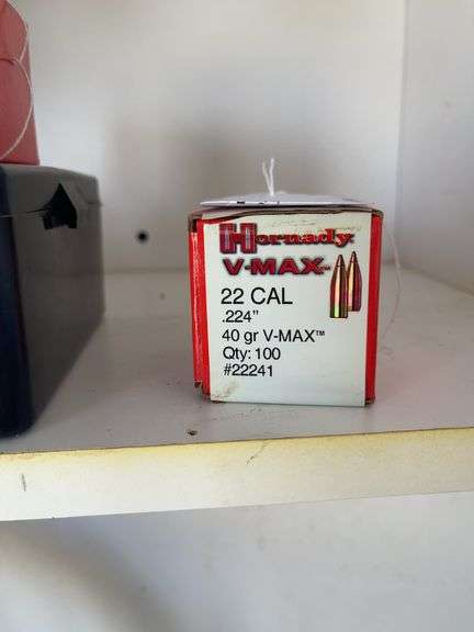Hornady 22cal 40gr Bullets