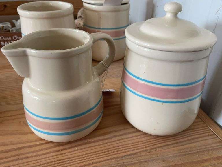 McCoy Pitcher and Lidded Canister