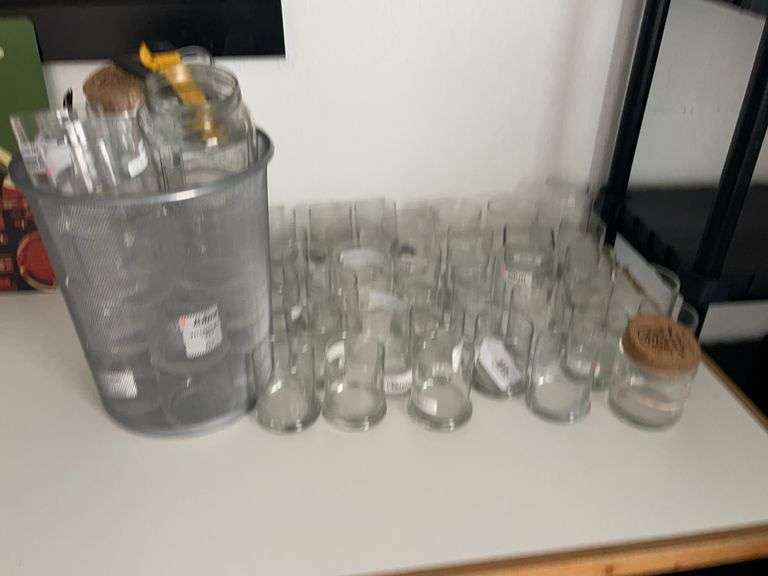 Collection of Glass Jars