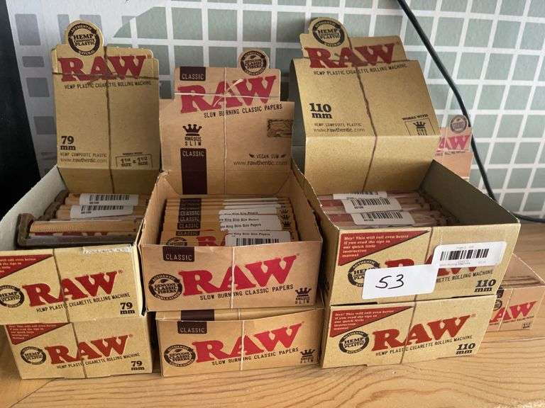 Raw Rolling Papers and Machines