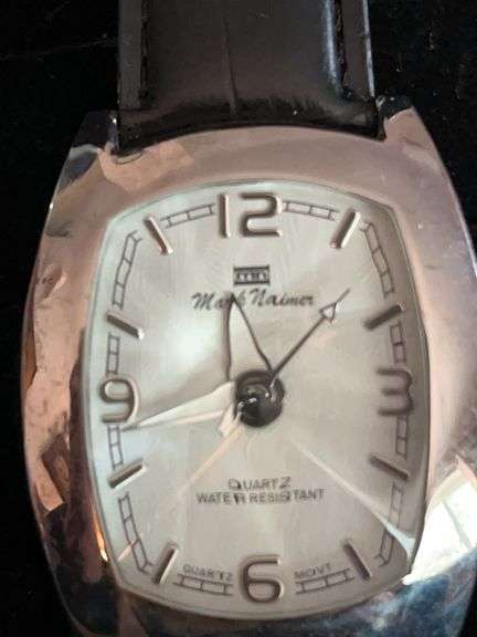 Mark Naimer Men’s Watch with Black Band