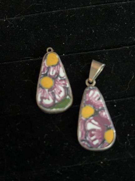Two Sterling Pendants