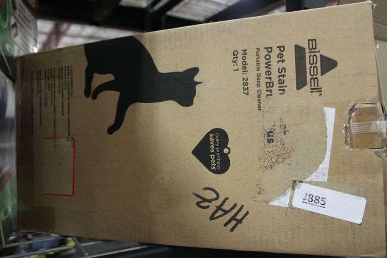 Pet Stain Eraser™ Powerbrush Plus Portable Carpet Cleaner Retail 190.