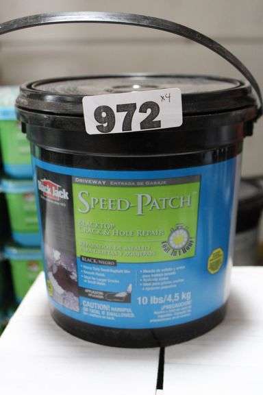MSRP: $13.38] Black Jack Speed-Patch Blacktop Crack & Hole Repair ...