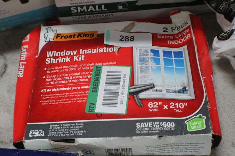 MSRP: $14.93] Frost King 62 in. x 210 in. Polyurethane Extra-Large ...