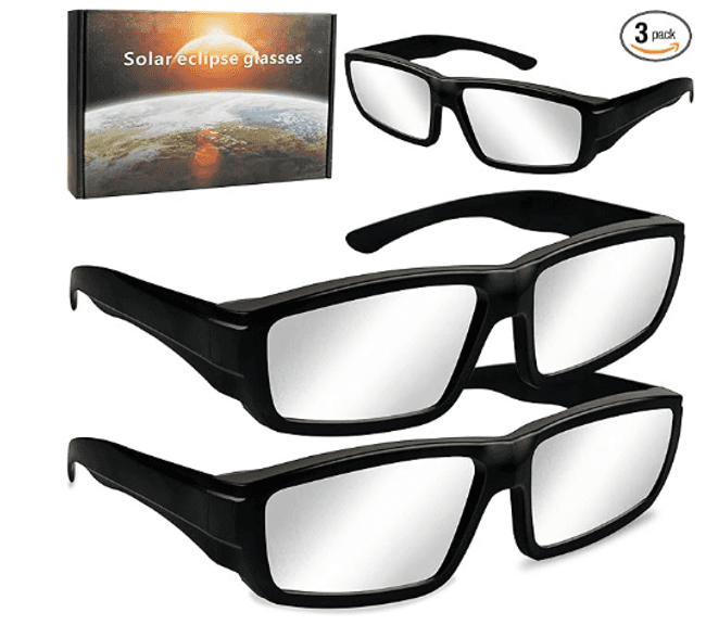 Absolute Eclipse Goo Solar Eclipse Brille - ISO 12312-2 geprüft & CE-zertifiziert - EU-Hersteller - 2er-Pack Paar - 2026 Eclipse Europe