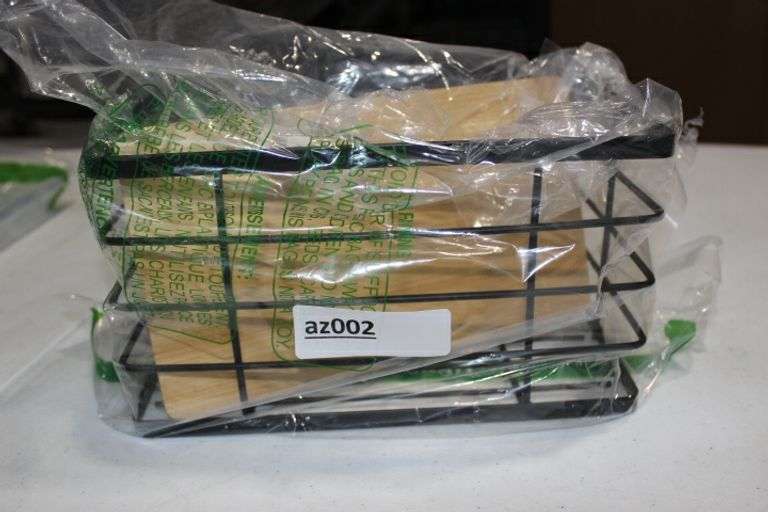 Aloceo Garbage Bag Holder With Bamboo Top, Stackable Storage For Kitchen Laundry Room Organization, Wall Mount Standard Garbage Bag Dispenser, Trash Bag Holder, Small Grade:AvB Retail:$20.99