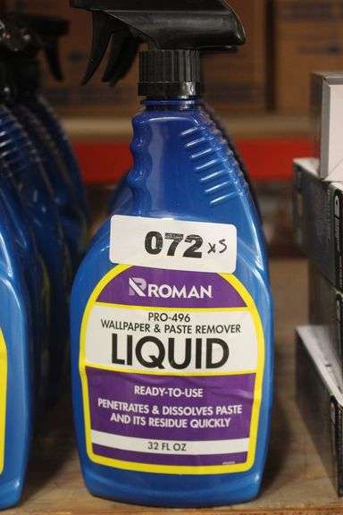 EXT MSRP: $36.40] Roman 32-Oz Liquid Spray Wallpaper Remover ...