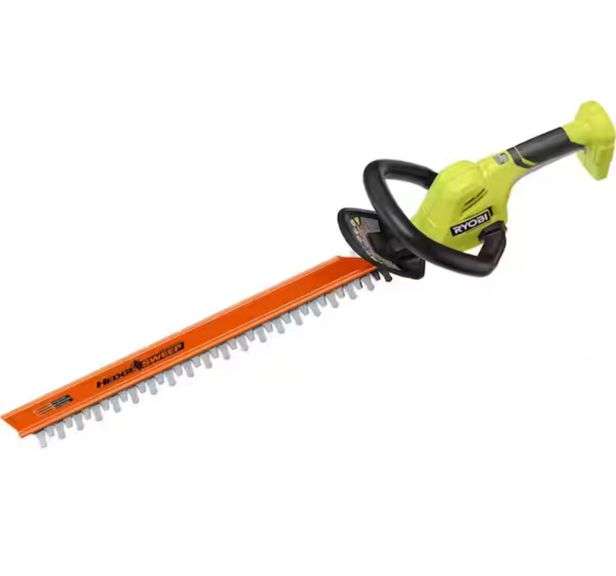RYOBI
ONE+ 18V 22 in. Lithium-Ion Cordless Hedge Trimmer (Tool Only) $99 tested