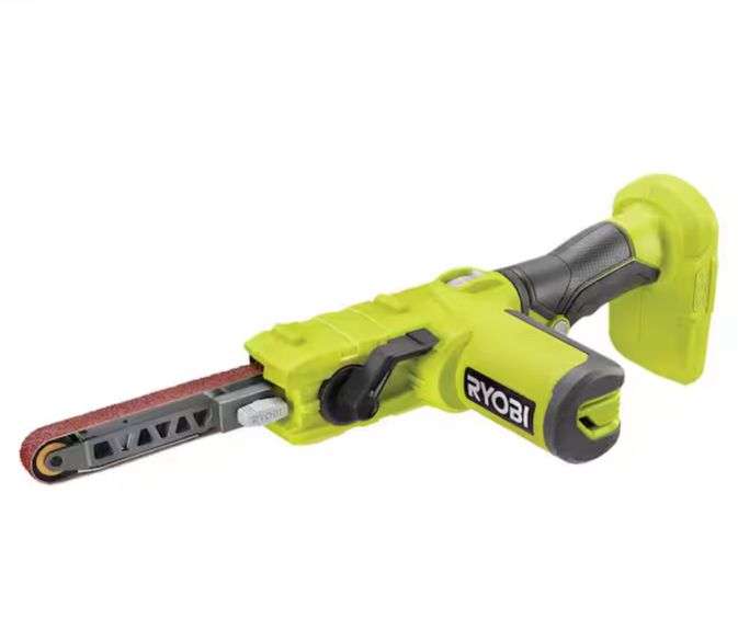 RYOBI
ONE+ 18V Cordless 1/2 in. x 18 in. Belt Sander (Tool Only) $110 tested box