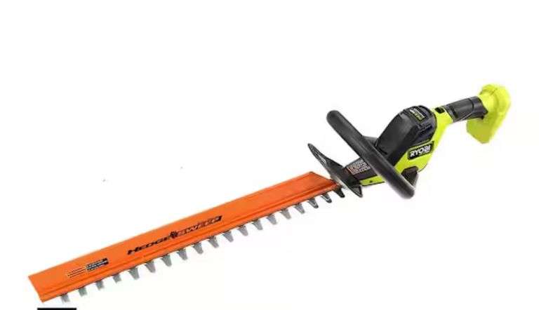 RYOBI
ONE+ HP 18V Brushless 22 in. Battery Hedge Trimmer (Tool Only) $119 box tested