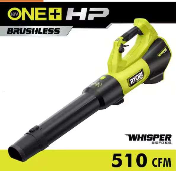 RYOBI
18V ONE+ HP Brushless Cordless 130 MPH 510 CFM Blower (Tool Only) $149 tested