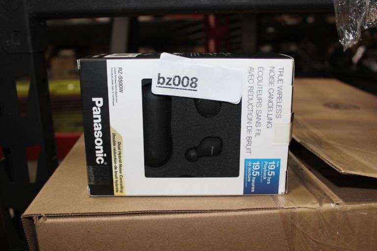 Panasonic Rz-S500W True Wireless Bluetooth Earphones (Black) Retail:$179.99