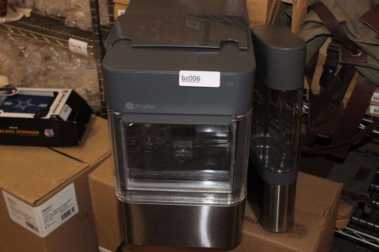 Ge Profile Opal 24 Lb Portable Nugget Ice Maker In Stainless Steel, With Side Tank, And Wifi Connected Retail:$899