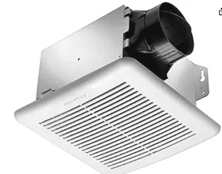 Delta Breez Signature Ceiling Adjustable Humidity Sensor Bathroom ...