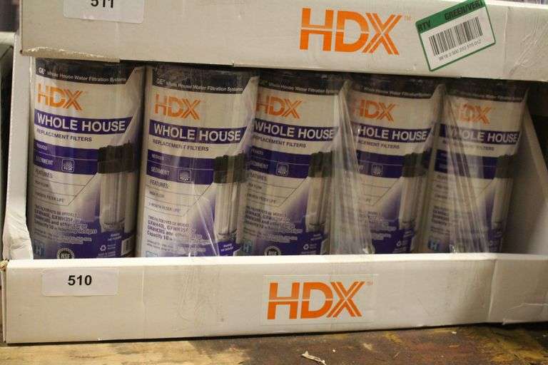 HDX HDX2BF4 Whole House Water Filter 2-Pack - 5 Micron Sediment Reduction
