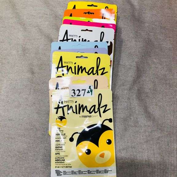 PRETTY ANIMALZ , FACIAL BEAUTY, MASQUES - Auction HUB Texas