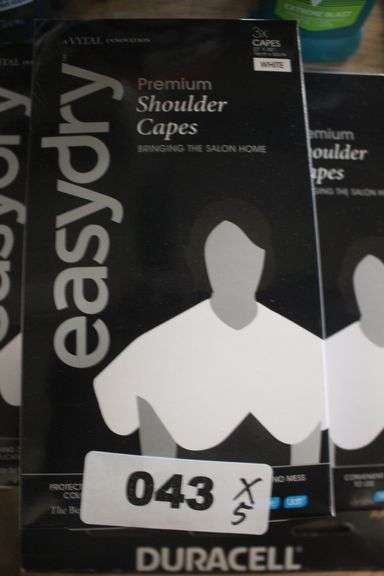 EASY DRY PREMIUM SHOULDER CAPES 3 -PACK