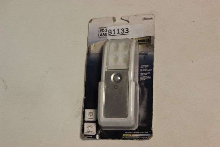Rite Lite Motion-Sensing Battery Powered Led White Security Light Grade ...