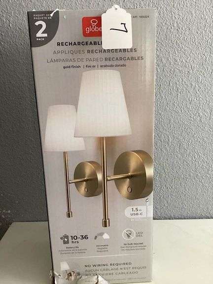 Globe- Rechargable Lamp