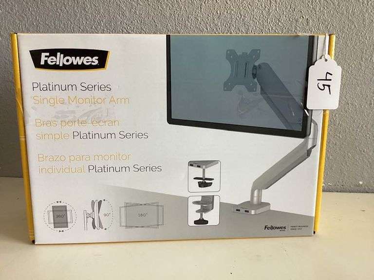 Fellowes- Single Arm Monitor