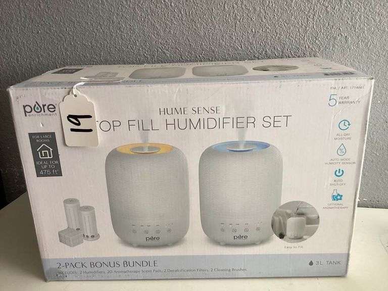 Humesence- Top Fill Humidifier Set