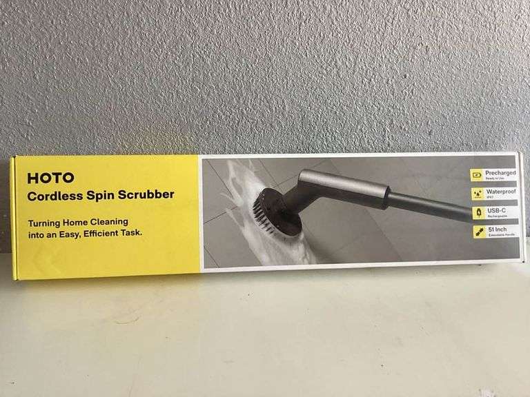 Hoto Cordless Spin Scrubber