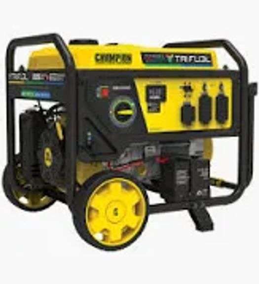 Champion Power Equipment 201463 7850-Watt Dual Fuel Portable Generator. A portable dual-fuel generator that runs on gasoline or propane, featuring 7850 starting watts and a CO Shield carbon monoxide auto-shutoff system. - $1000 - 1100