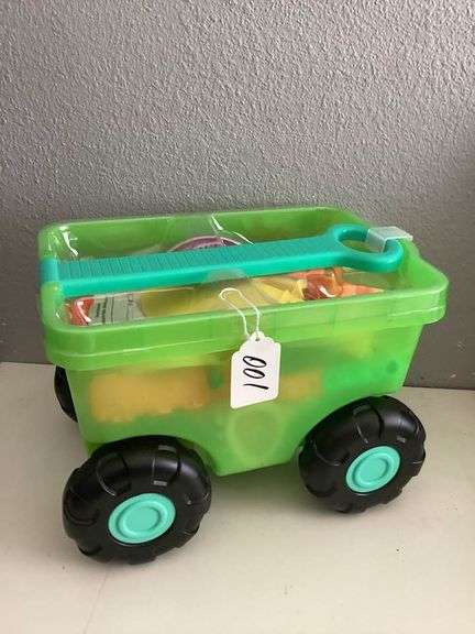 Wagon Block Toy Set