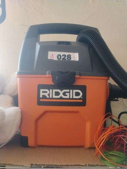 RIDGID 4 Gallon Portable Wet/Dry Shop Vacuum. A compact and portable wet/dry shop vacuum designed for cleaning up both liquid spills and dry debris. - $70 - 90