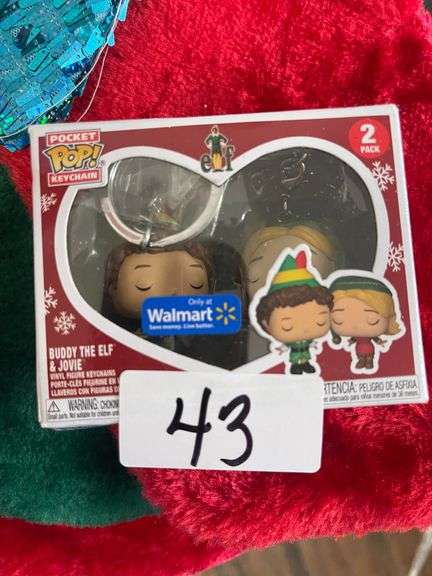 BUDDY THE ELF & JOVIE KEYCHAIN