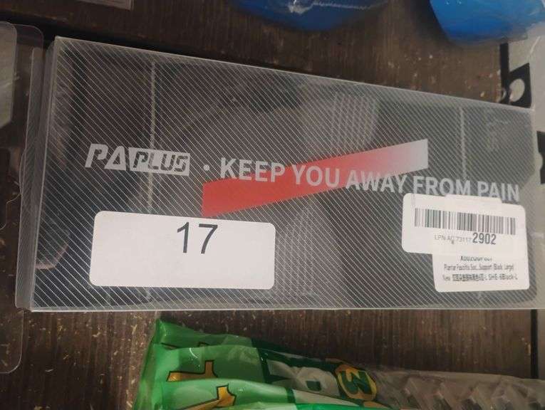 PAPLUS Plantar Fasciitis Sock Support (Black, Large). These compression socks are designed to provide arch support and relieve pain associated with plantar fasciitis. - $10 - 15