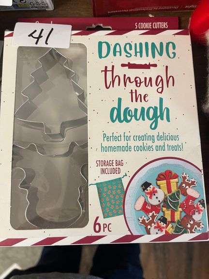 DASHING THROUGH THE DOUGH COOKIE CUTTERS