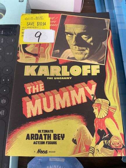 KARLOFF THE MUMMY ACTION FIGURE