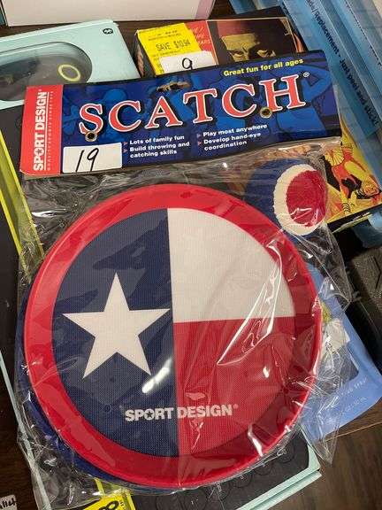 TEXAS SCATCH GAME SET