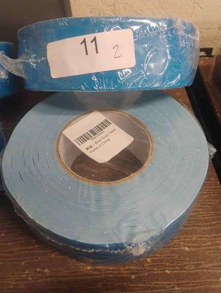 Generic Blue Duct Tape. A strong, cloth-backed, pressure-sensitive adhesive tape used for general-purpose repairs, sealing, and bundling. - $8 - 15