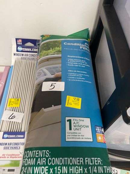 AIR CONDITIONER FILTER LOT OF 5