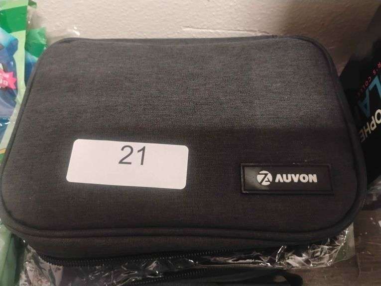 AUVON TENS Unit Muscle Stimulator. A portable electronic pulse massager used for pain relief and muscle stimulation. - $25 - 40