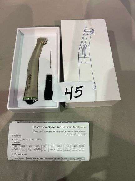 LOW SPEED DENTAL HAND TURBINE