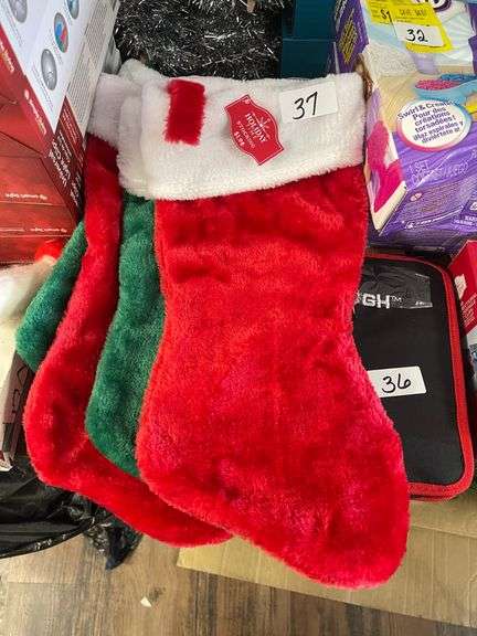ASSORTED CHRISTMAS STOCKINGS