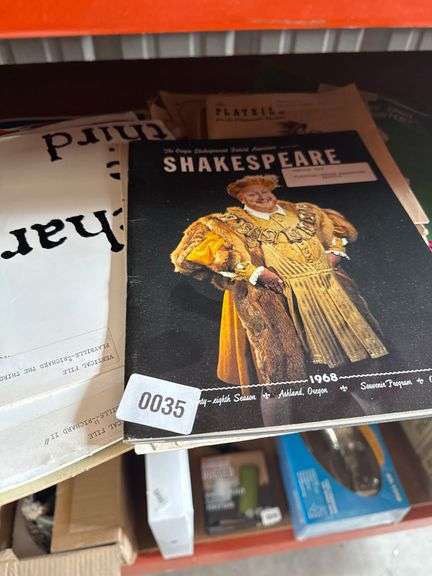 COLLECTION OF PLAYBILLS VINTAGE