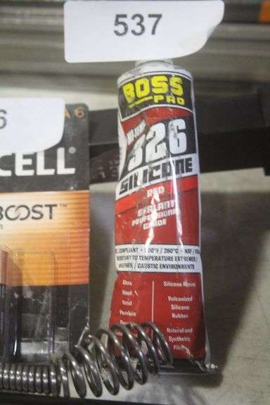 MSRP: $10.95] BOSS RTV Silicone, 326 Series, Professional Grade, Red ...